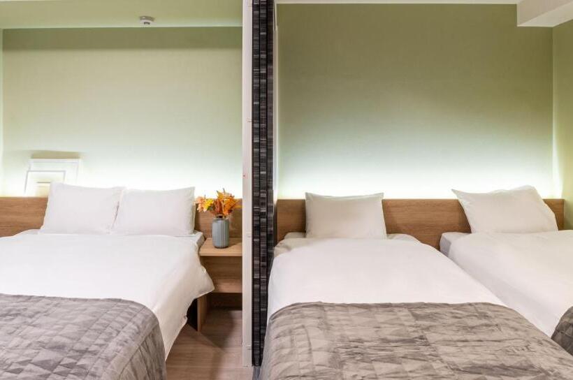 带1个卧室的带阳台的公寓, 楽宿ー花園北