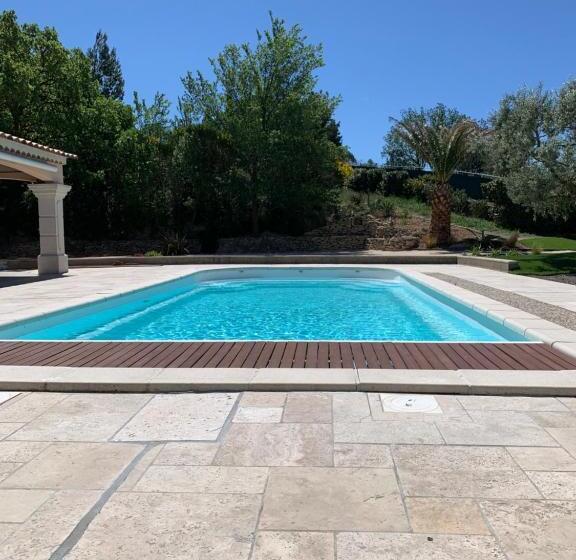 プールビュースタンダードルーム, Gîte Le Soleil Couchant