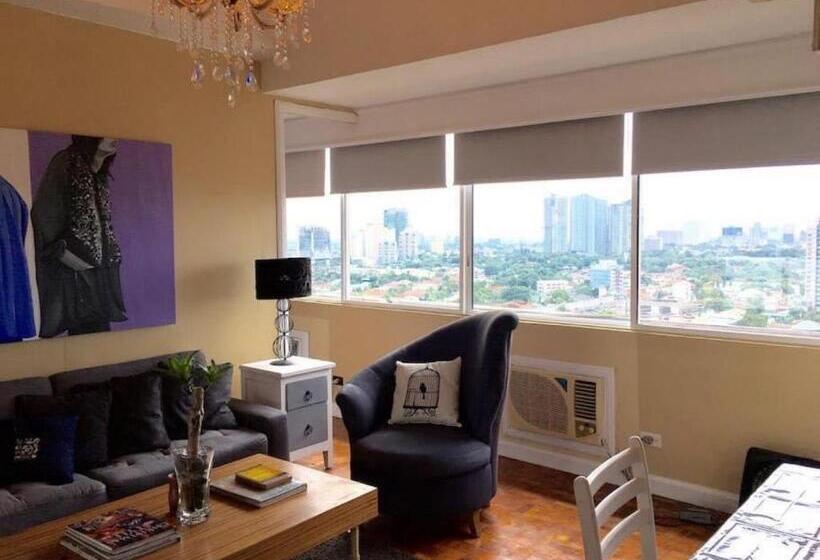 1침실 아파트 도시 전망, Greenhills 1br Lower Penthouse W Panoramic View