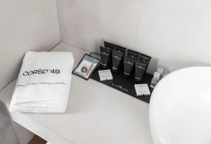 اتاق استاندارد با بالکن, Corso49 Boutique Rooms