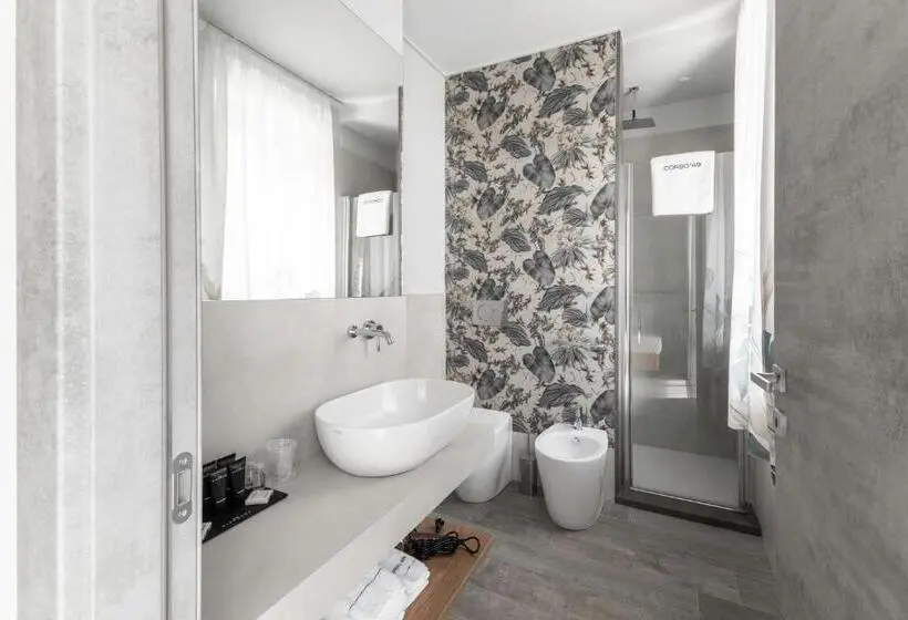 اتاق استاندارد با بالکن, Corso49 Boutique Rooms