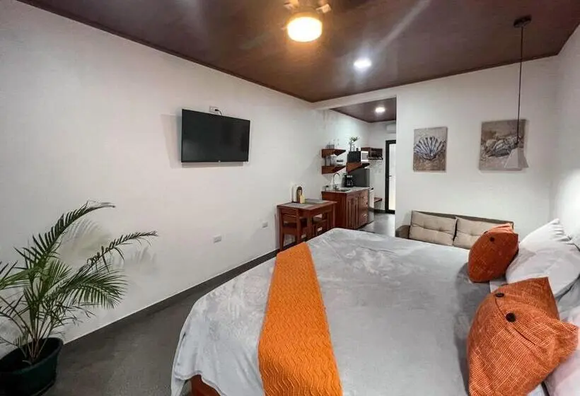 キングサイズベッドのスタンダードルーム, Villas Santa Maria   Private Bay Lake Arenal