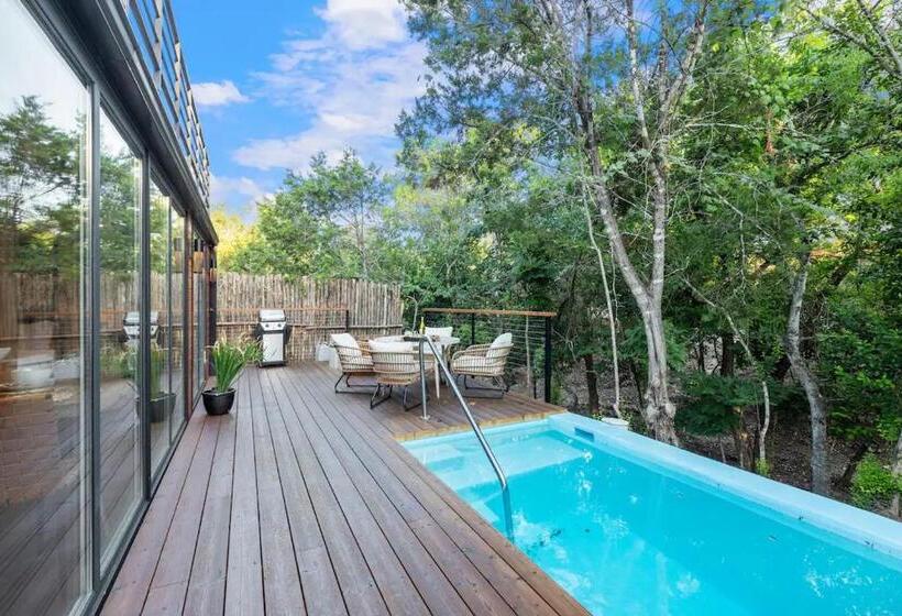 침실 2개 스위트, Live Oak Lodge