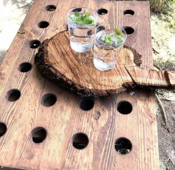 ２ベッドルームハウス, Schlamau19   Unterm Nussbaum