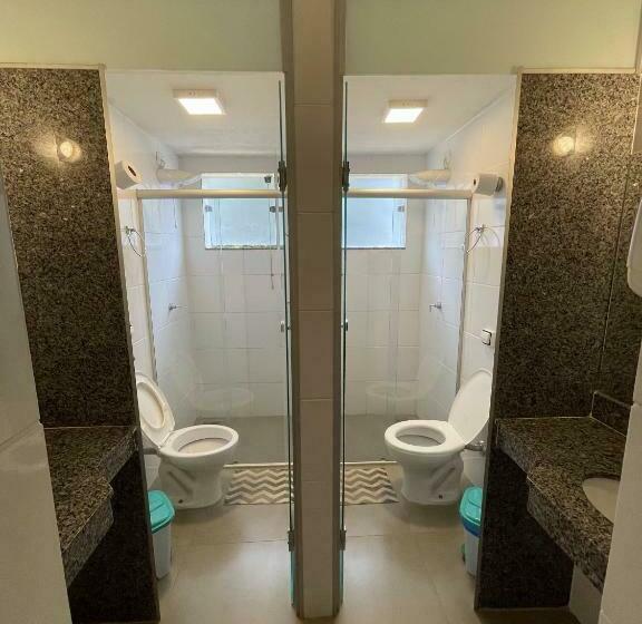 Quarto quádruplo Económico Casa de banho partilhada, Casarão Hostel