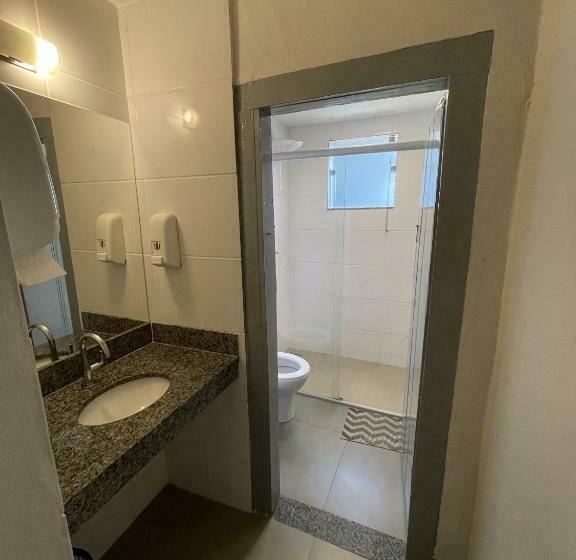 Quarto quádruplo Económico Casa de banho partilhada, Casarão Hostel