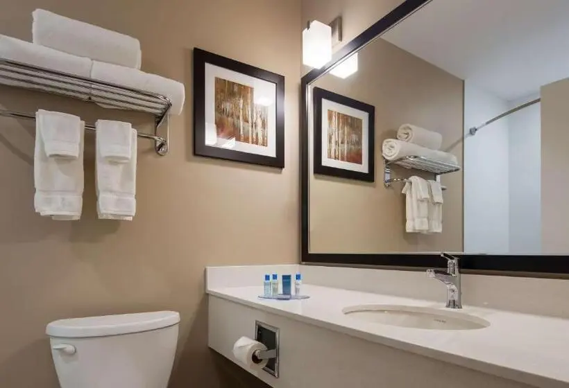 身障者適用キングサイズベッドルーム, Best Western Plus Merritt