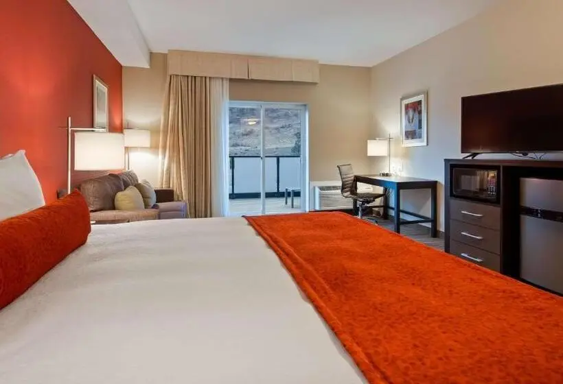 身障者適用キングサイズベッドルーム, Best Western Plus Merritt