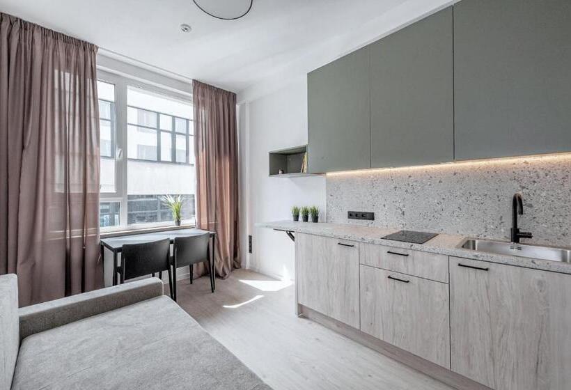 آپارتمان 1 خوابه, P One Apartments Self Check In