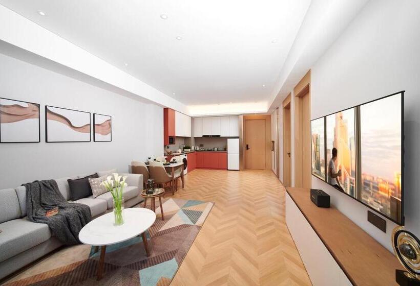 شقة ديلوكس غرفة واحدة, Citadines Dd Port Dalian