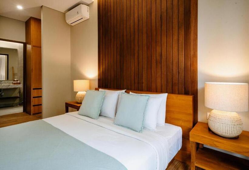 וילה בת 3 חדרי שינה, Pulang Villas Pererenan By Nakula