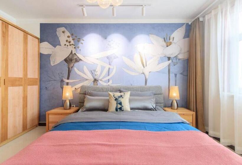 آپارتمان 1 خوابه, Baoding Jingxiu·beiguo Shopping Mall· Locals Apartment 00161950