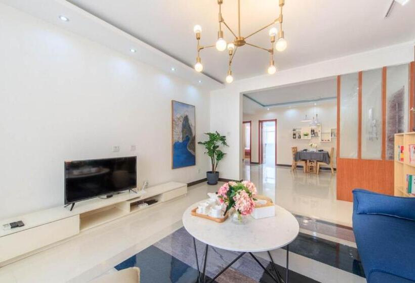 آپارتمان 1 خوابه, Baoding Jingxiu·beiguo Shopping Mall· Locals Apartment 00161950