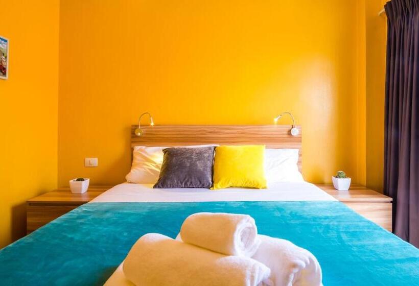 اتاق استاندارد با بالکن, Bed & Bike Curacao