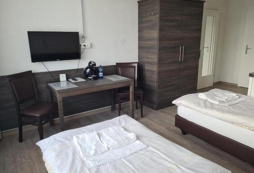 חדר דלוקס עם מרפסת, Gästehaus Haßloch/pfalz