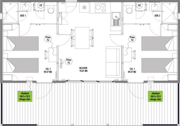 Suite with lake view, Les Terrasses Du Lac