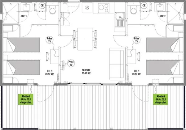 Suite with lake view, Les Terrasses Du Lac