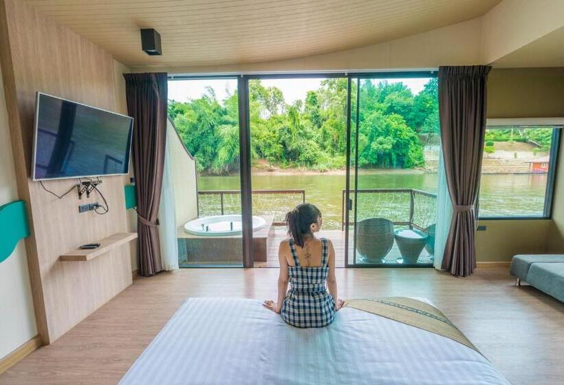 Номер Deluxe с Гидромассажем, Binlha Raft Resort