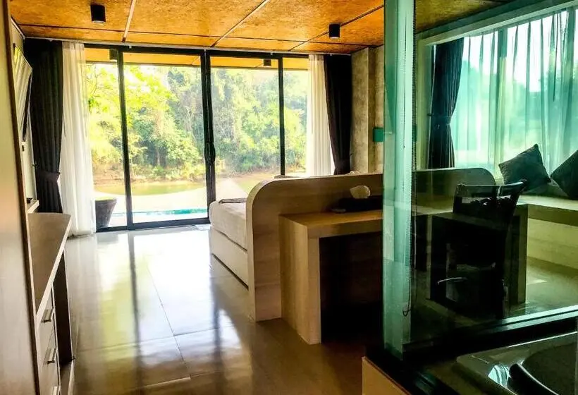 デラックスビラの１ベッドルーム, Binlha Raft Resort