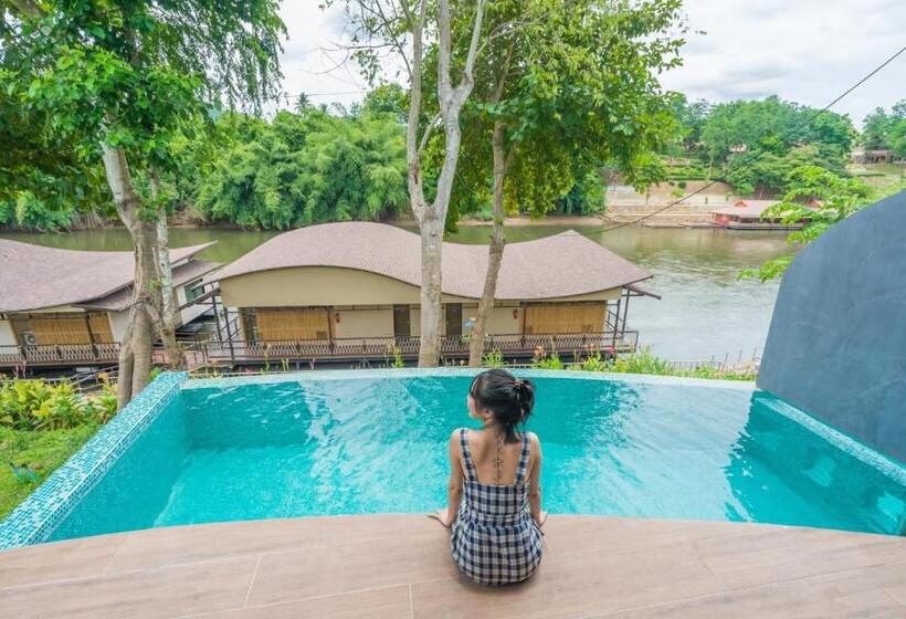 וילה דלוקס חדר שינה 1, Binlha Raft Resort