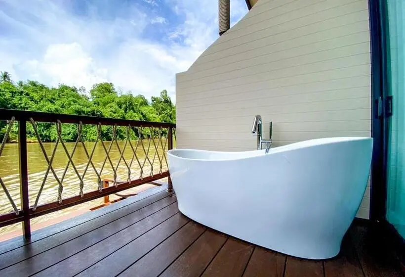 キングサイズベッドのスーペリアルーム, Binlha Raft Resort