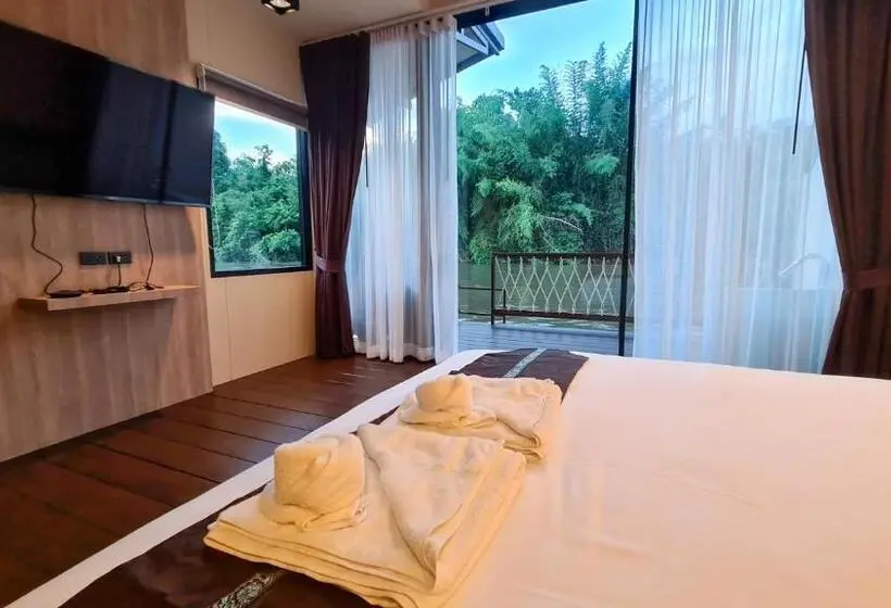 キングサイズベッドのスーペリアルーム, Binlha Raft Resort