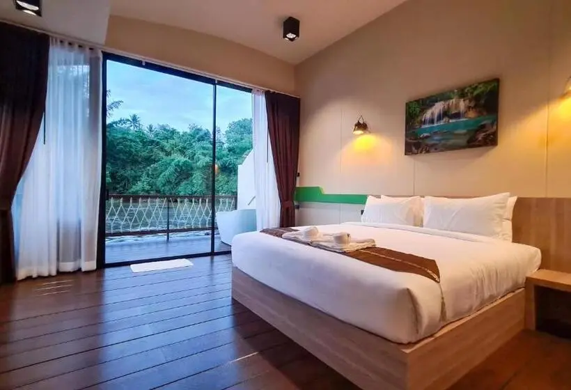 キングサイズベッドのスーペリアルーム, Binlha Raft Resort