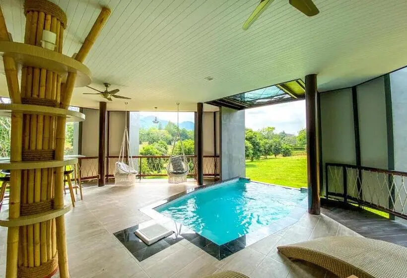 プール付き１ベッドルームヴィラ, Binlha Raft Resort
