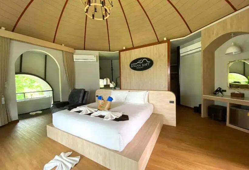 プール付き１ベッドルームヴィラ, Binlha Raft Resort