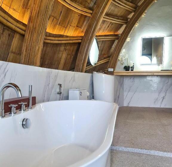Вилла с 1 спальней и бассейном, Binlha Raft Resort