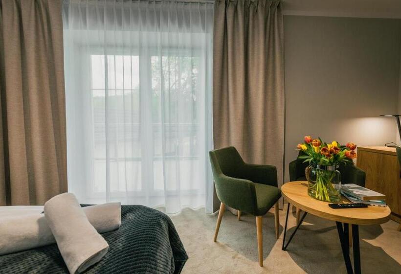 חדר סטנדרט עם מרפסת, Country Club żywiec Hotel I Domki Całoroczne