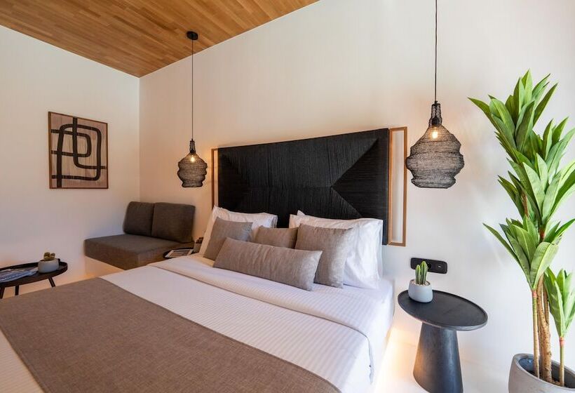 סוויטת ג'וניור עם בריכה, Ftelia Black Villas