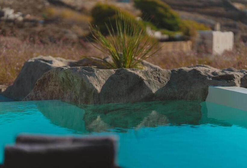 Люкс Кровать Кинг, Ftelia Black Villas