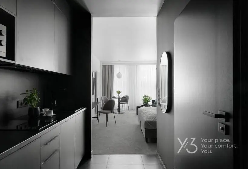 １ベッドルームのデラックスアパートメント, Saint Martin Residence By Y3 Hotels, Old Town With Wellness