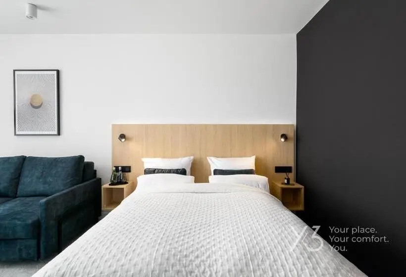 １ベッドルームのデラックスアパートメント, Saint Martin Residence By Y3 Hotels, Old Town With Wellness