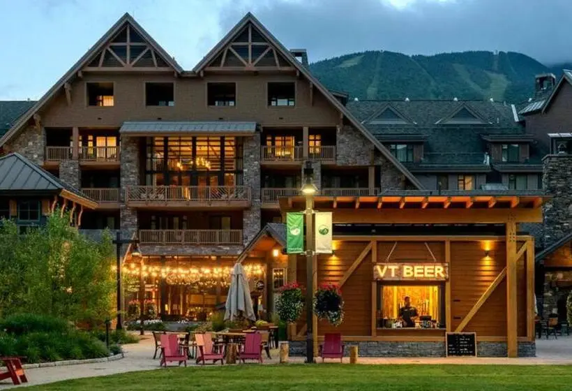 キングサイドベッドのスタンダードワンルーム, 332 Lodge At Spruce Peak Ski In Ski In Ski Out King Studio