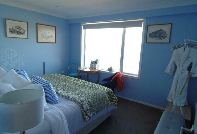 带大床的豪华间, Rosemount B&b By The Sea St Clair