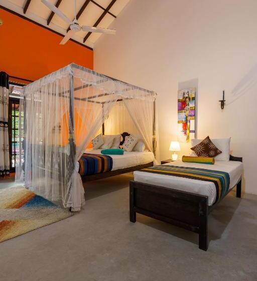 غرفة قياسية مزوَّدة بشُرفة, Abundia Unawatuna