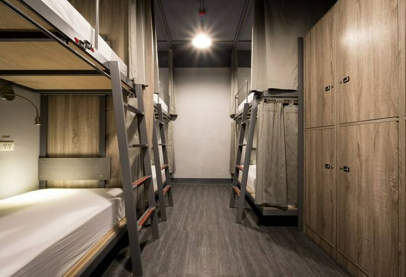 تختخواب در اتاق مشترک, Taipei Travelers International Hostel