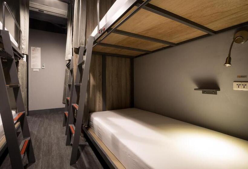 تختخواب در اتاق مشترک, Taipei Travelers International Hostel