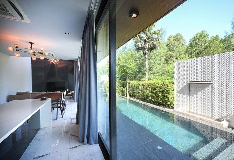 プール付３ベッドルーム　ビラ, Glam Habitat   Sha Extra Plus