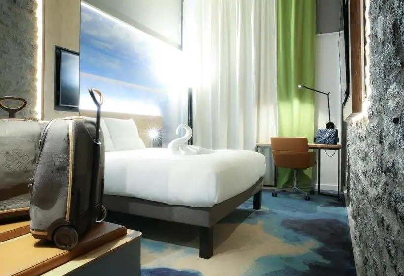 1ベッドルームアパートメントをつなぐ, Novotel Saint Brieuc Centre Gare