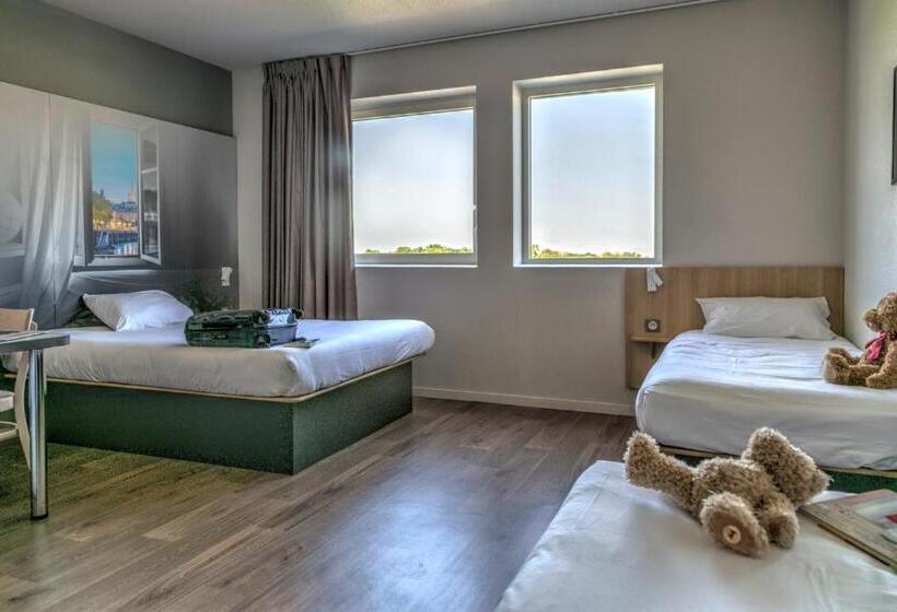 חדר סטנדרט לארבעה, B&b Hotel Bordeaux Est 3 étoiles