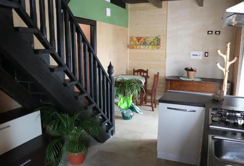 １ベッドルームアパートメント, Casa Mattia  B&b In Legno & Paglia