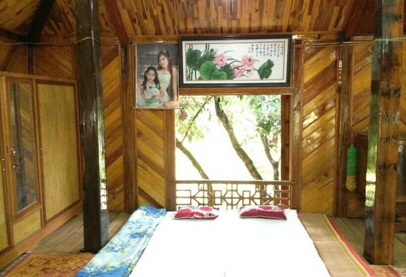 تختخواب در اتاق مشترک, Mai Chau Hotel & Homestay 24   Hostel