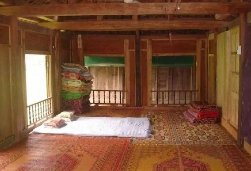 تختخواب در اتاق مشترک, Mai Chau Hotel & Homestay 24   Hostel