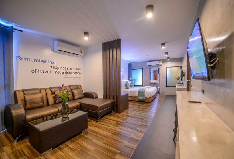 جناح مزوَّد بشرفة, Nap Krabi Hotel   Sha Extra Plus