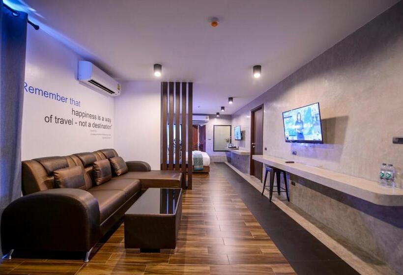 جناح مزوَّد بشرفة, Nap Krabi Hotel   Sha Extra Plus