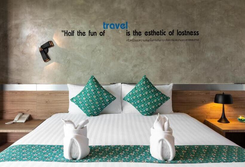 غرفة سوبيريور مطلة على حمام السباحة, Nap Krabi Hotel   Sha Extra Plus