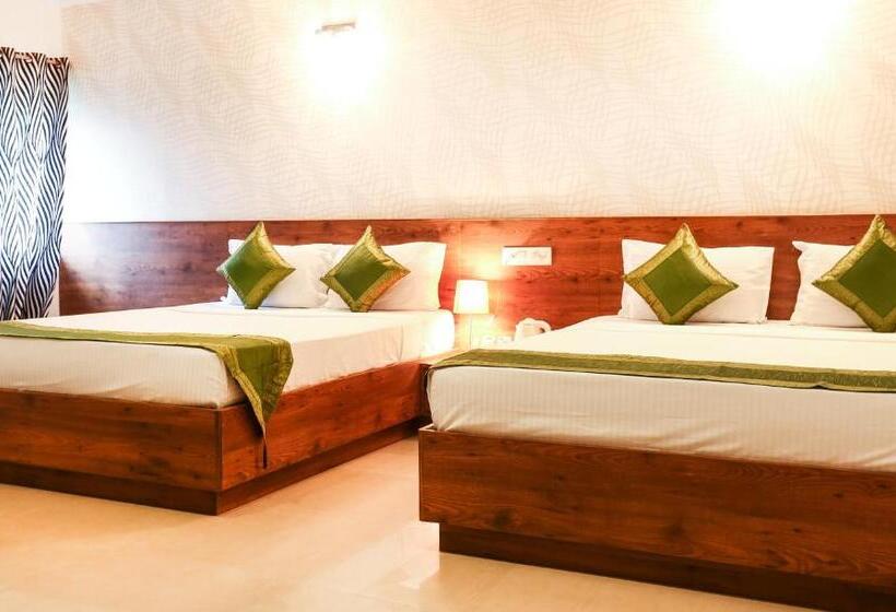 高级大房间, Treebo Comforts Inn, University Road Deralakatte